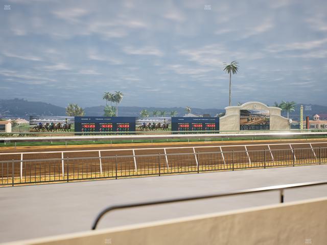 Del Mar Thoroughbred Club - Section Stretch Run Grill W Lvl 1 Tbl 103 Seat View