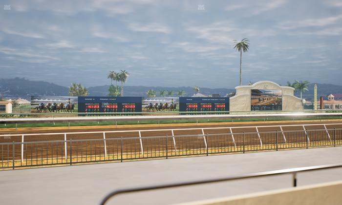 Del Mar Thoroughbred Club - Section Stretch Run Grill W Lvl 1 Tbl 103 Seat View