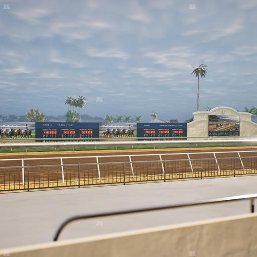Del Mar Thoroughbred Club - Section Stretch Run Grill W Lvl 1 Tbl 103 Seat View
