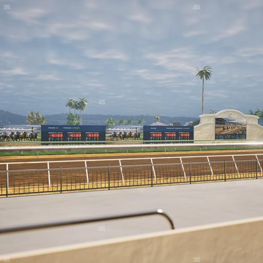 Del Mar Thoroughbred Club - Section Stretch Run Grill W Lvl 1 Tbl 104 Seat View