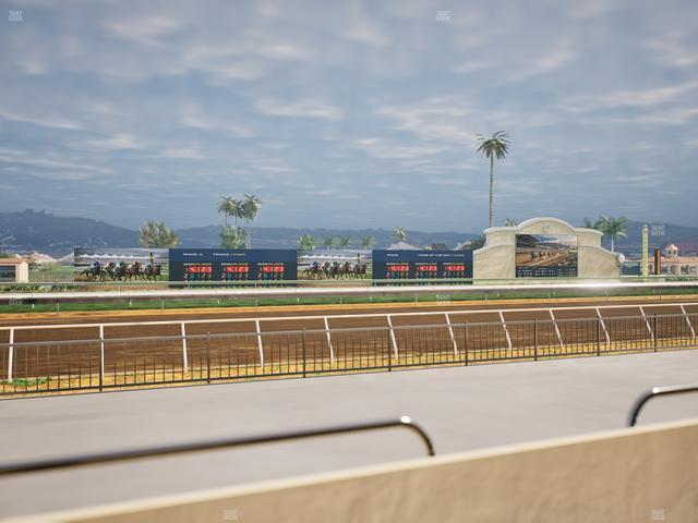 Del Mar Thoroughbred Club - Section Stretch Run Grill W Lvl 1 Tbl 104 Seat View