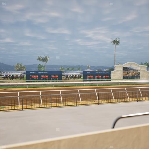 Del Mar Thoroughbred Club - Section Stretch Run Grill W Lvl 1 Tbl 105 Seat View