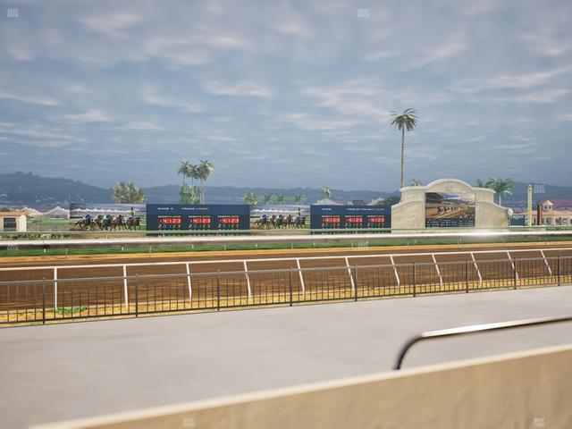 Del Mar Thoroughbred Club - Section Stretch Run Grill W Lvl 1 Tbl 105 Seat View