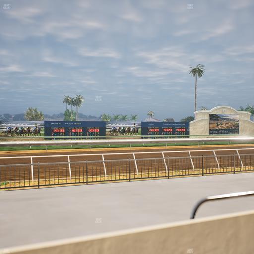 Del Mar Thoroughbred Club - Section Stretch Run Grill W Lvl 1 Tbl 105 Seat View