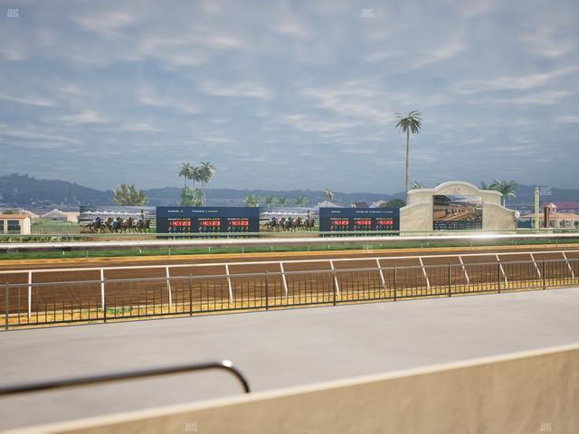 Del Mar Thoroughbred Club - Section Stretch Run Grill W Lvl 1 Tbl 106 Seat View