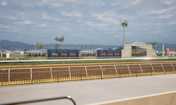 Del Mar Thoroughbred Club - Section Stretch Run Grill W Lvl 1 Tbl 106 Seat View