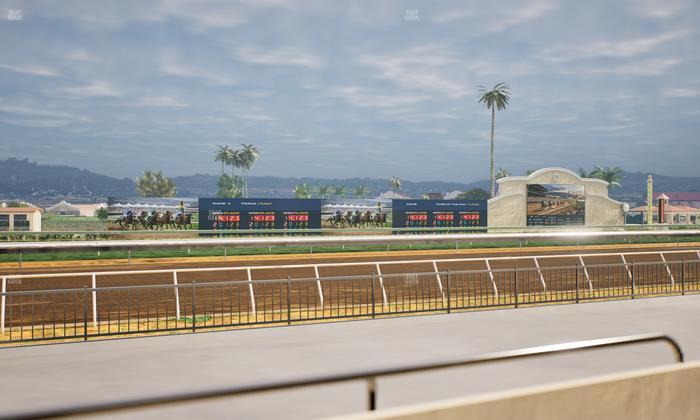 Del Mar Thoroughbred Club - Section Stretch Run Grill W Lvl 1 Tbl 107 Seat View