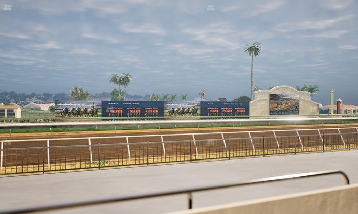Del Mar Thoroughbred Club - Section Stretch Run Grill W Lvl 1 Tbl 107 Seat View
