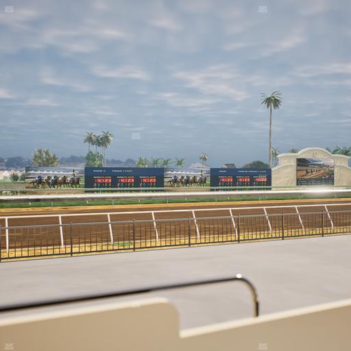 Del Mar Thoroughbred Club - Section Stretch Run Grill W Lvl 1 Tbl 110 Seat View