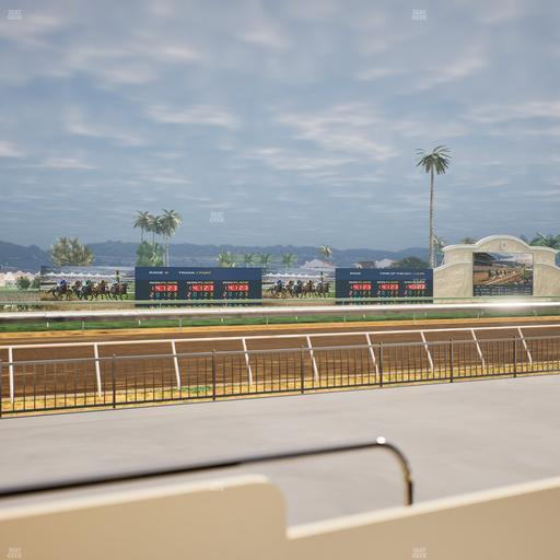 Del Mar Thoroughbred Club - Section Stretch Run Grill W Lvl 1 Tbl 110 Seat View