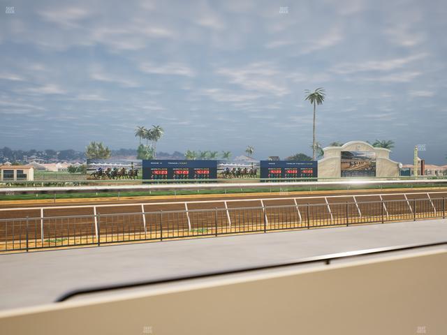 Del Mar Thoroughbred Club - Section Stretch Run Grill W Lvl 1 Tbl 111 Seat View