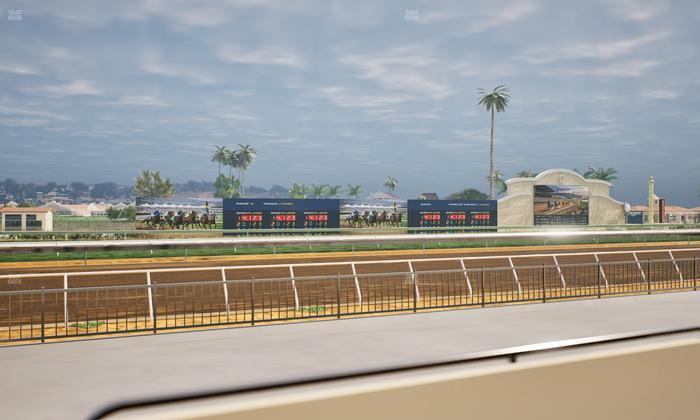 Del Mar Thoroughbred Club - Section Stretch Run Grill W Lvl 1 Tbl 111 Seat View