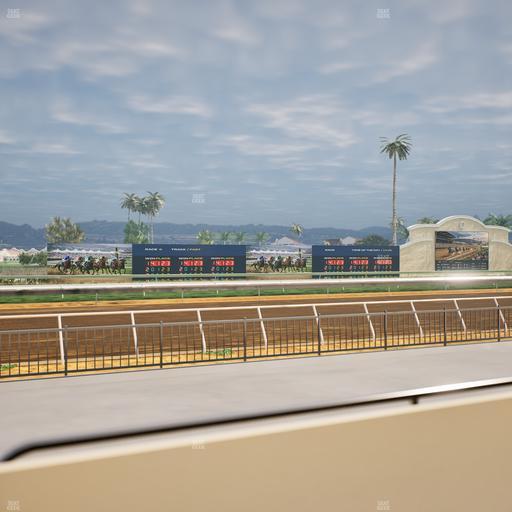 Del Mar Thoroughbred Club - Section Stretch Run Grill W Lvl 1 Tbl 111 Seat View