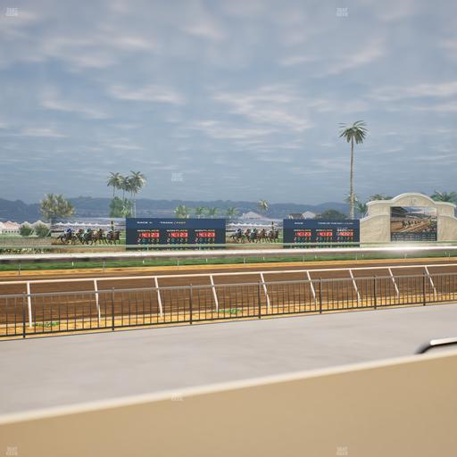 Del Mar Thoroughbred Club - Section Stretch Run Grill W Lvl 1 Tbl 112 Seat View