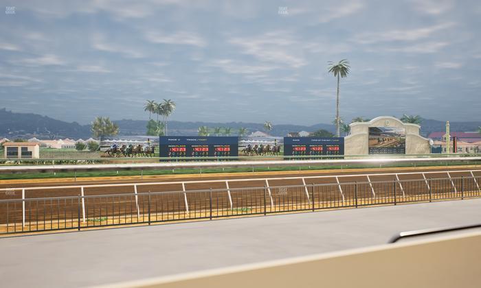 Del Mar Thoroughbred Club - Section Stretch Run Grill W Lvl 1 Tbl 112 Seat View