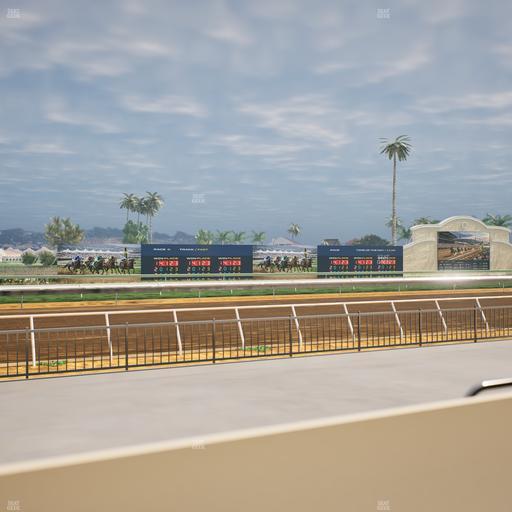 Del Mar Thoroughbred Club - Section Stretch Run Grill W Lvl 1 Tbl 112 Seat View