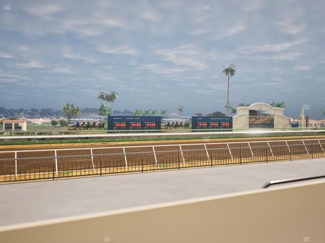 Del Mar Thoroughbred Club - Section Stretch Run Grill W Lvl 1 Tbl 112 Seat View