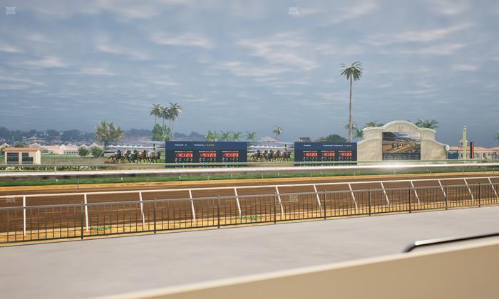 Del Mar Thoroughbred Club - Section Stretch Run Grill W Lvl 1 Tbl 112 Seat View
