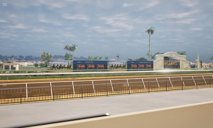 Del Mar Thoroughbred Club - Section Stretch Run Grill W Lvl 1 Tbl 113 Seat View