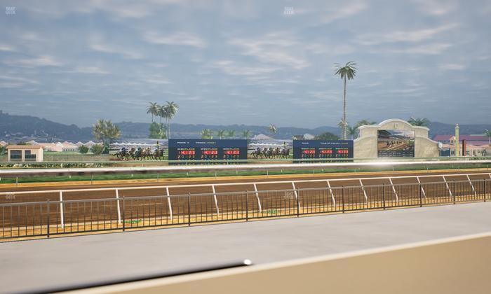 Del Mar Thoroughbred Club - Section Stretch Run Grill W Lvl 1 Tbl 113 Seat View