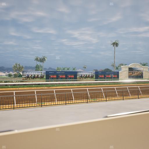 Del Mar Thoroughbred Club - Section Stretch Run Grill W Lvl 1 Tbl 114 Seat View