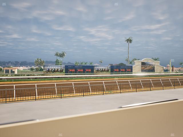 Del Mar Thoroughbred Club - Section Stretch Run Grill W Lvl 1 Tbl 114 Seat View