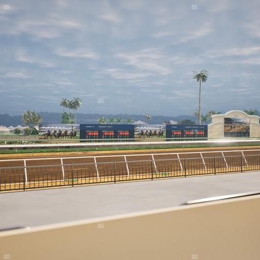 Del Mar Thoroughbred Club - Section Stretch Run Grill W Lvl 1 Tbl 114 Seat View