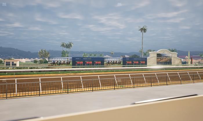 Del Mar Thoroughbred Club - Section Stretch Run Grill W Lvl 1 Tbl 114 Seat View