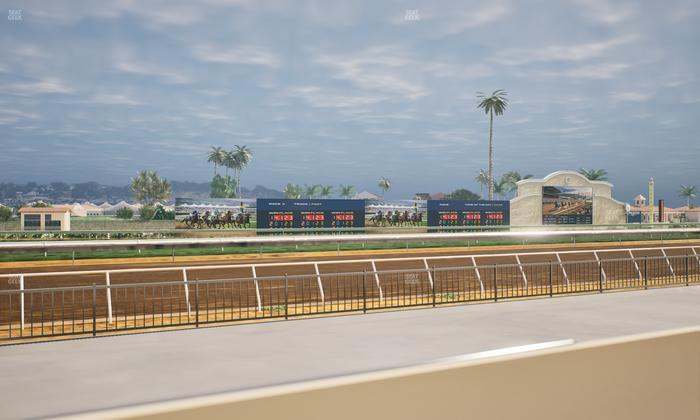 Del Mar Thoroughbred Club - Section Stretch Run Grill W Lvl 1 Tbl 115 Seat View