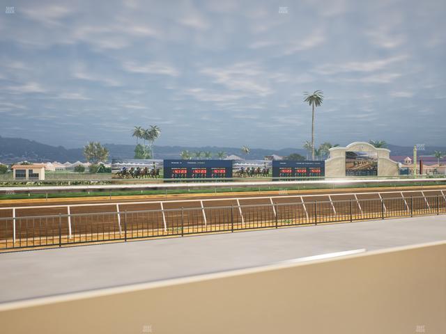 Del Mar Thoroughbred Club - Section Stretch Run Grill W Lvl 1 Tbl 115 Seat View