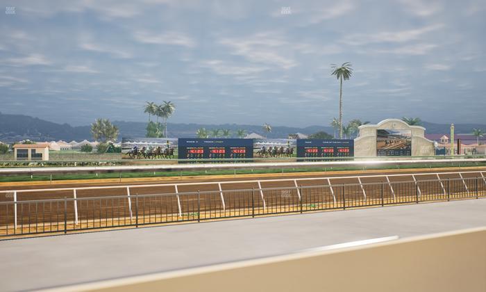 Del Mar Thoroughbred Club - Section Stretch Run Grill W Lvl 1 Tbl 115 Seat View
