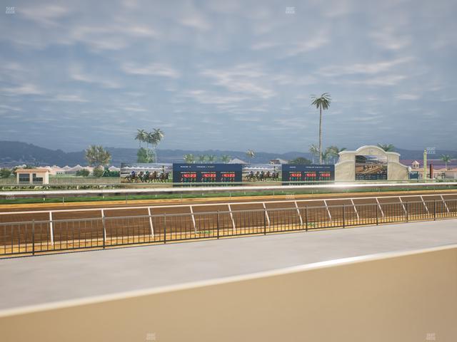 Del Mar Thoroughbred Club - Section Stretch Run Grill W Lvl 1 Tbl 116 Seat View