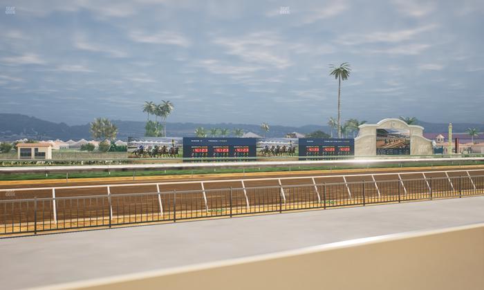 Del Mar Thoroughbred Club - Section Stretch Run Grill W Lvl 1 Tbl 116 Seat View