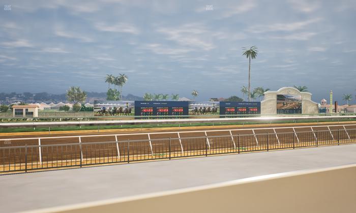 Del Mar Thoroughbred Club - Section Stretch Run Grill W Lvl 1 Tbl 116 Seat View
