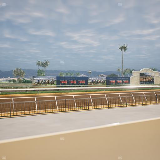 Del Mar Thoroughbred Club - Section Stretch Run Grill W Lvl 1 Tbl 117 Seat View