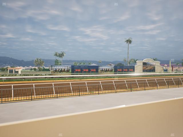 Del Mar Thoroughbred Club - Section Stretch Run Grill W Lvl 1 Tbl 117 Seat View