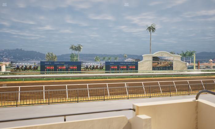Del Mar Thoroughbred Club - Section Stretch Run Grill W Lvl 1 Tbl 120 Seat View