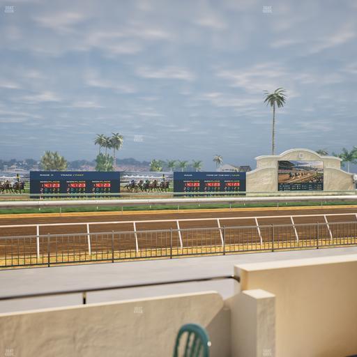 Del Mar Thoroughbred Club - Section Stretch Run Grill W Lvl 1 Tbl 120 Seat View