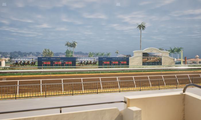 Del Mar Thoroughbred Club - Section Stretch Run Grill W Lvl 1 Tbl 120 Seat View