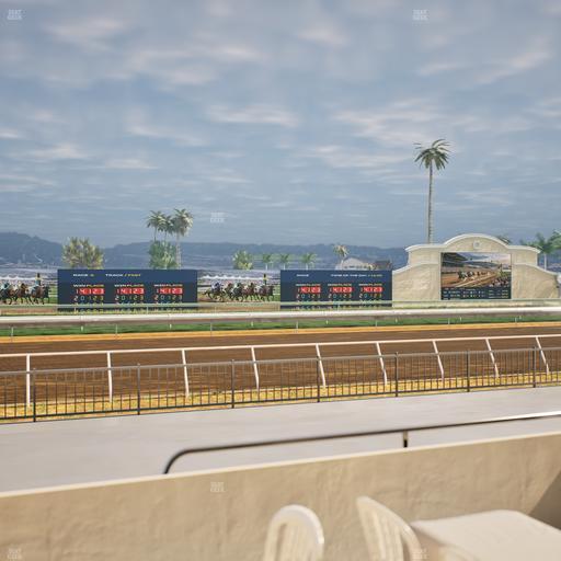 Del Mar Thoroughbred Club - Section Stretch Run Grill W Lvl 1 Tbl 121 Seat View