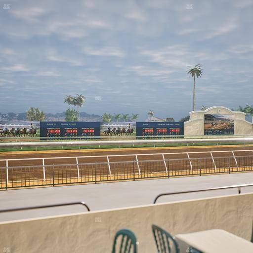 Del Mar Thoroughbred Club - Section Stretch Run Grill W Lvl 1 Tbl 124 Seat View