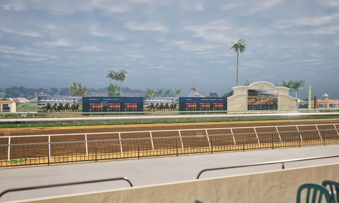 Del Mar Thoroughbred Club - Section Stretch Run Grill W Lvl 1 Tbl 124 Seat View