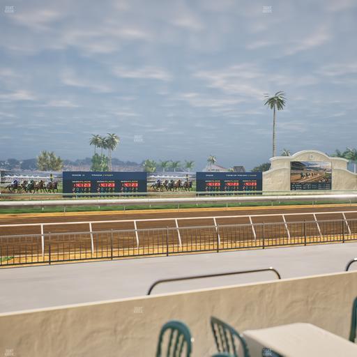 Del Mar Thoroughbred Club - Section Stretch Run Grill W Lvl 1 Tbl 125 Seat View