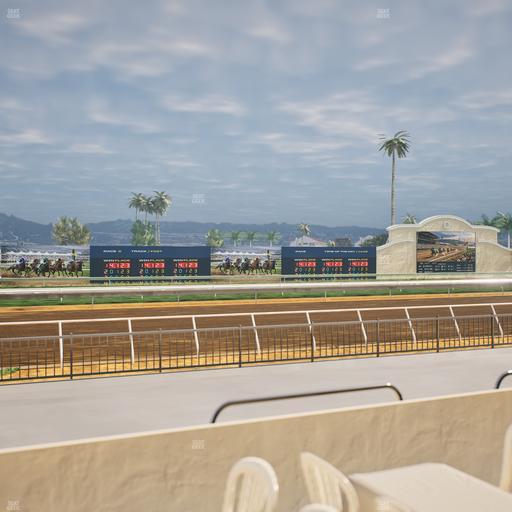 Del Mar Thoroughbred Club - Section Stretch Run Grill W Lvl 1 Tbl 125 Seat View
