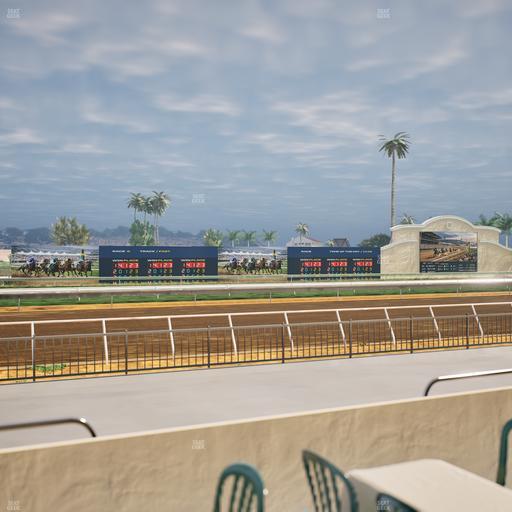 Del Mar Thoroughbred Club - Section Stretch Run Grill W Lvl 1 Tbl 126 Seat View