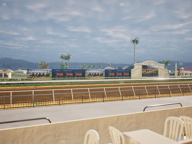 Del Mar Thoroughbred Club - Section Stretch Run Grill W Lvl 1 Tbl 126 Seat View