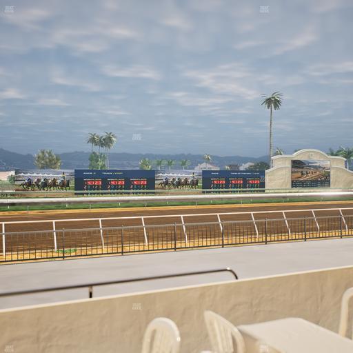 Del Mar Thoroughbred Club - Section Stretch Run Grill W Lvl 1 Tbl 127 Seat View