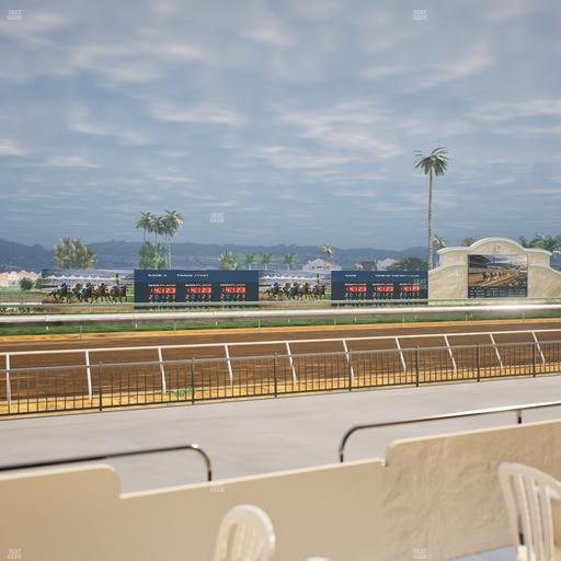 Del Mar Thoroughbred Club - Section Stretch Run Grill W Lvl 1 Tbl 130 Seat View