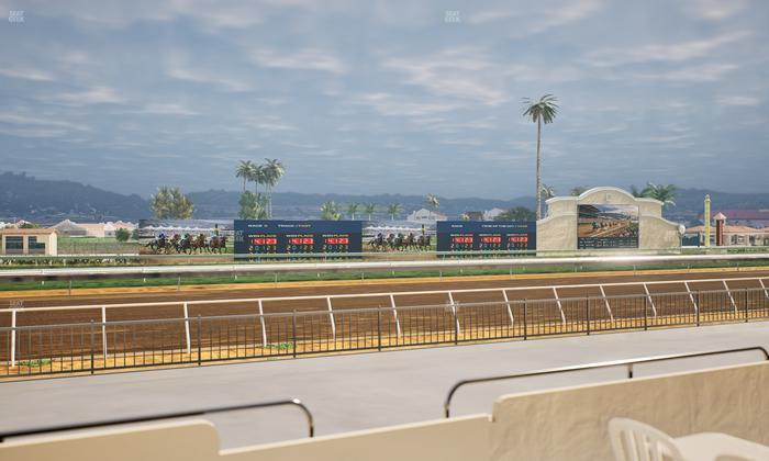 Del Mar Thoroughbred Club - Section Stretch Run Grill W Lvl 1 Tbl 130 Seat View