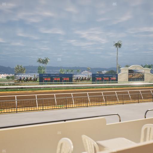 Del Mar Thoroughbred Club - Section Stretch Run Grill W Lvl 1 Tbl 131 Seat View